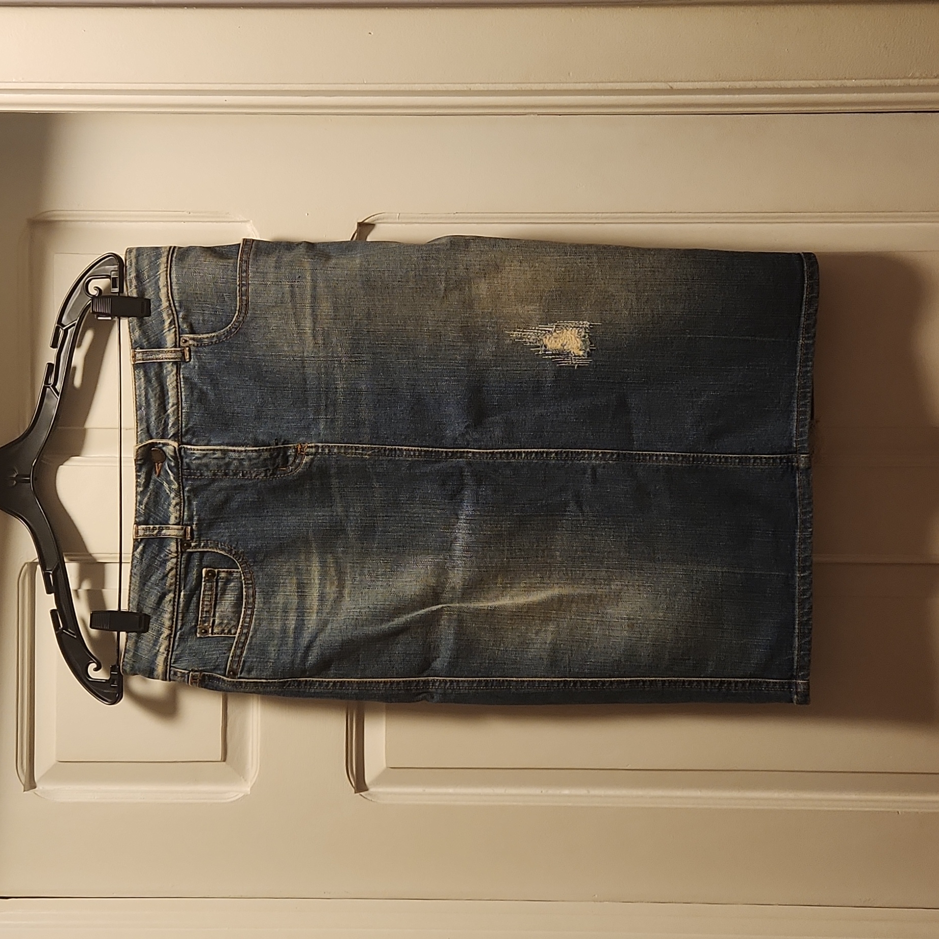 Red Valentino Denim Skirt Size 42 (Us 8)